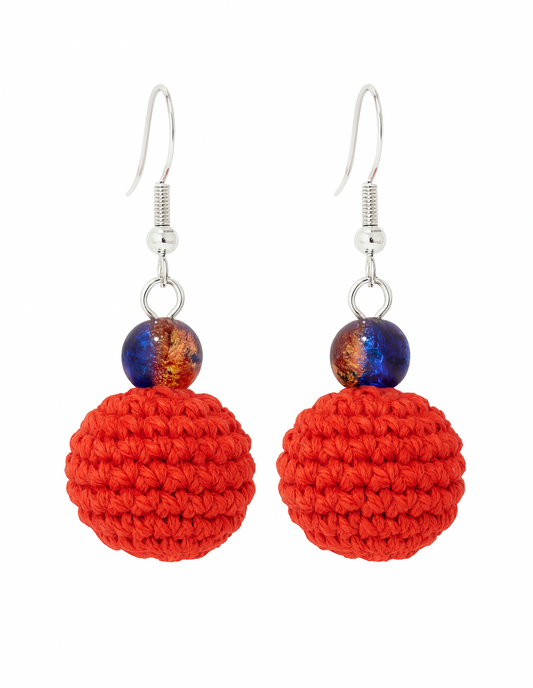 Bubble Pops Crocheted Earrings Code: ERC0018