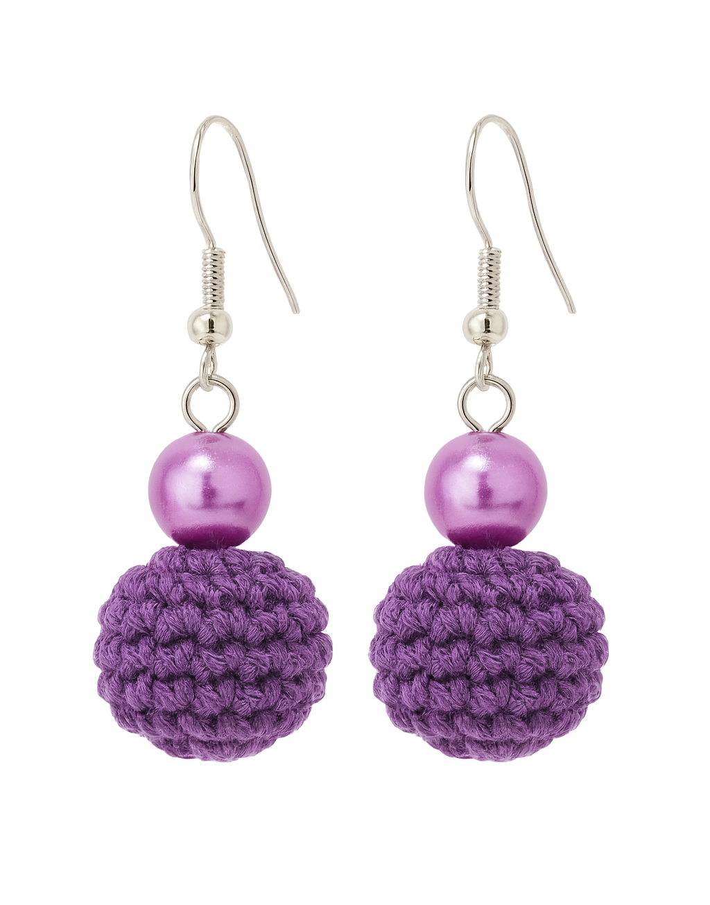 Bubble Pops Crocheted Earrings Code: ERC0018