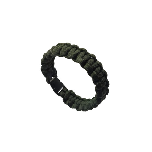 Military Green Paracord Survival Bracelet Code: PRC0011
