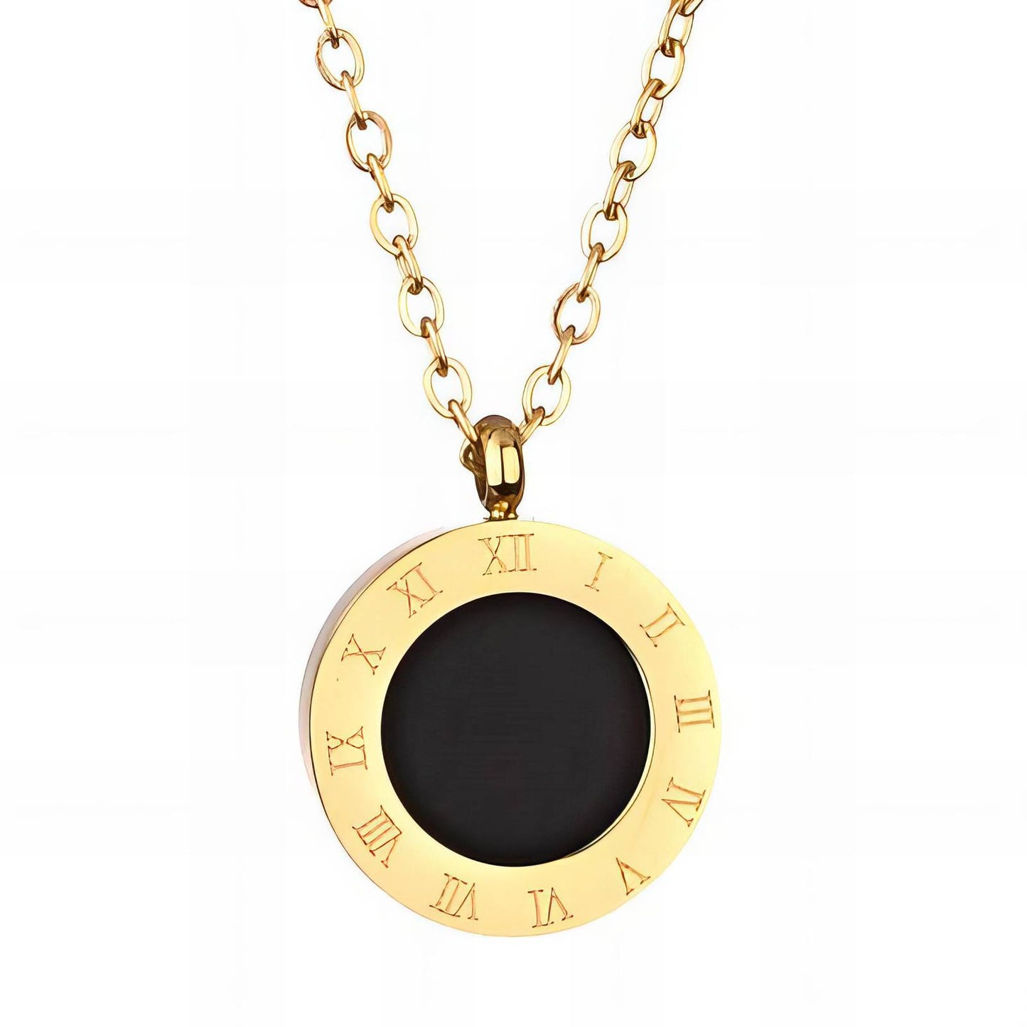 Midnight Roman Necklace         Code: NKGP002