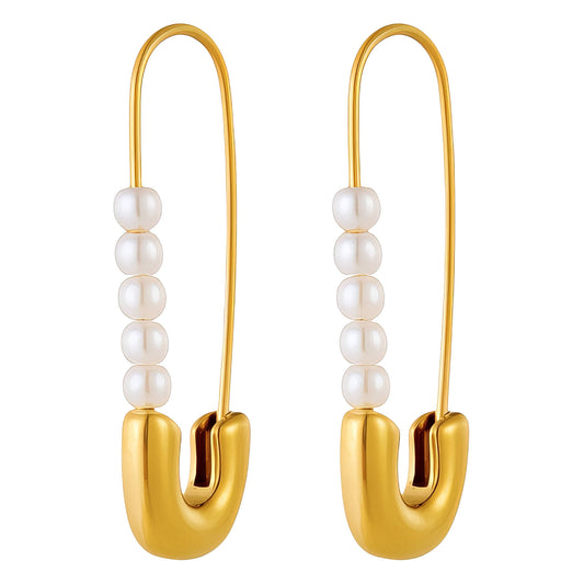 Pearl Hook Earrings      Code: ERGP0024