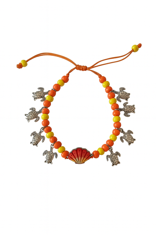 Sun-Kissed Shore Anklet         Code: ANK004