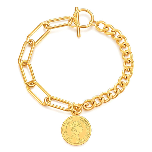 Sovereign Coin Bracelet     Code: BRGP0010