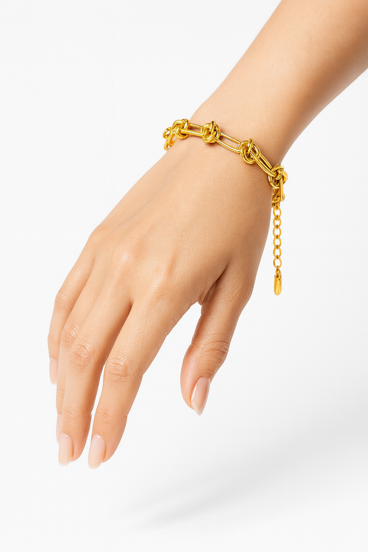 Knot Link Bracelet     Code: BRGP002