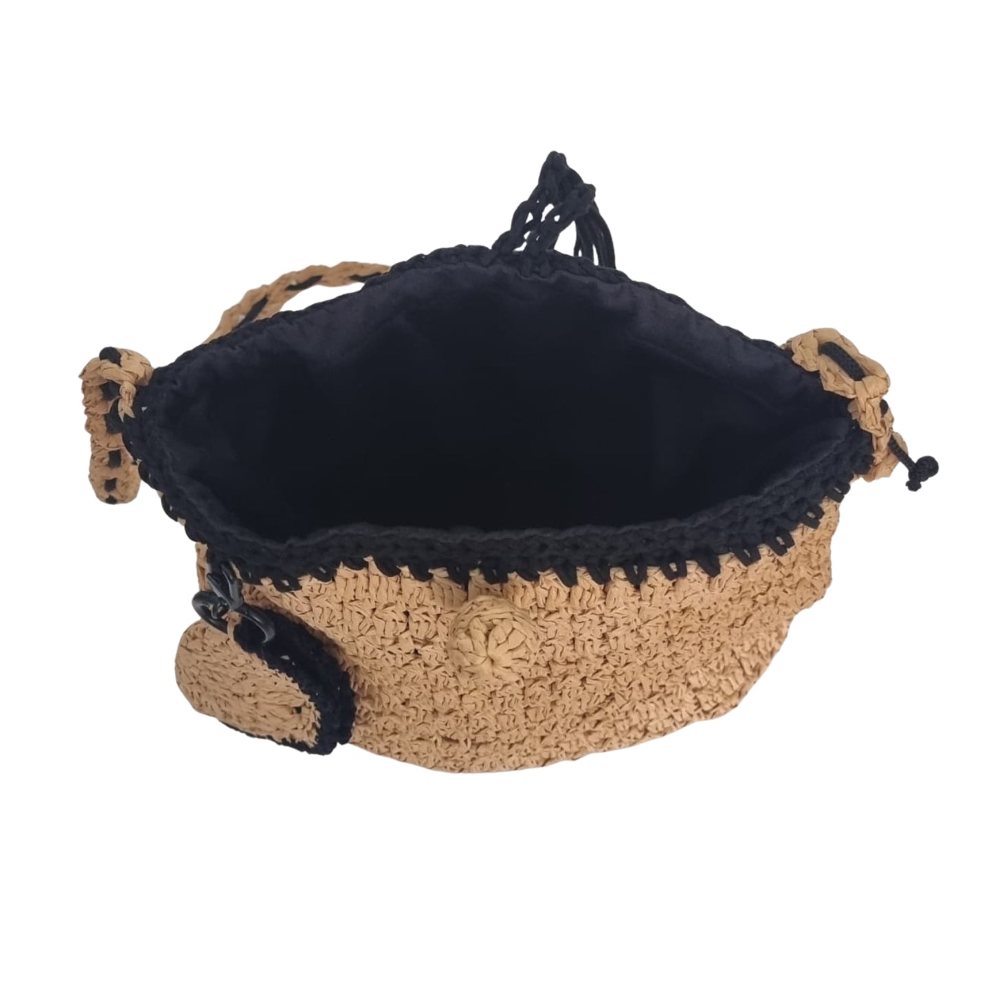 Midnight Sun Crocheted Shoulder Bag   Code: CHBG0011