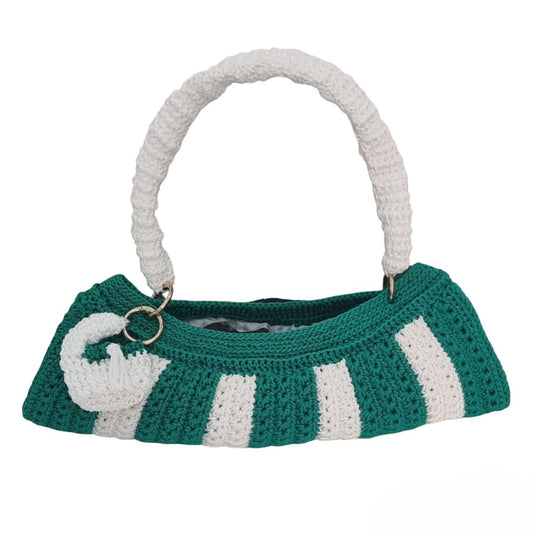 Crocheted Handbag   Code: CHBG009