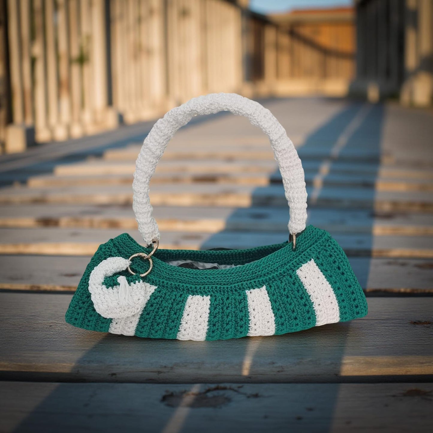 Crocheted Handbag   Code: CHBG009