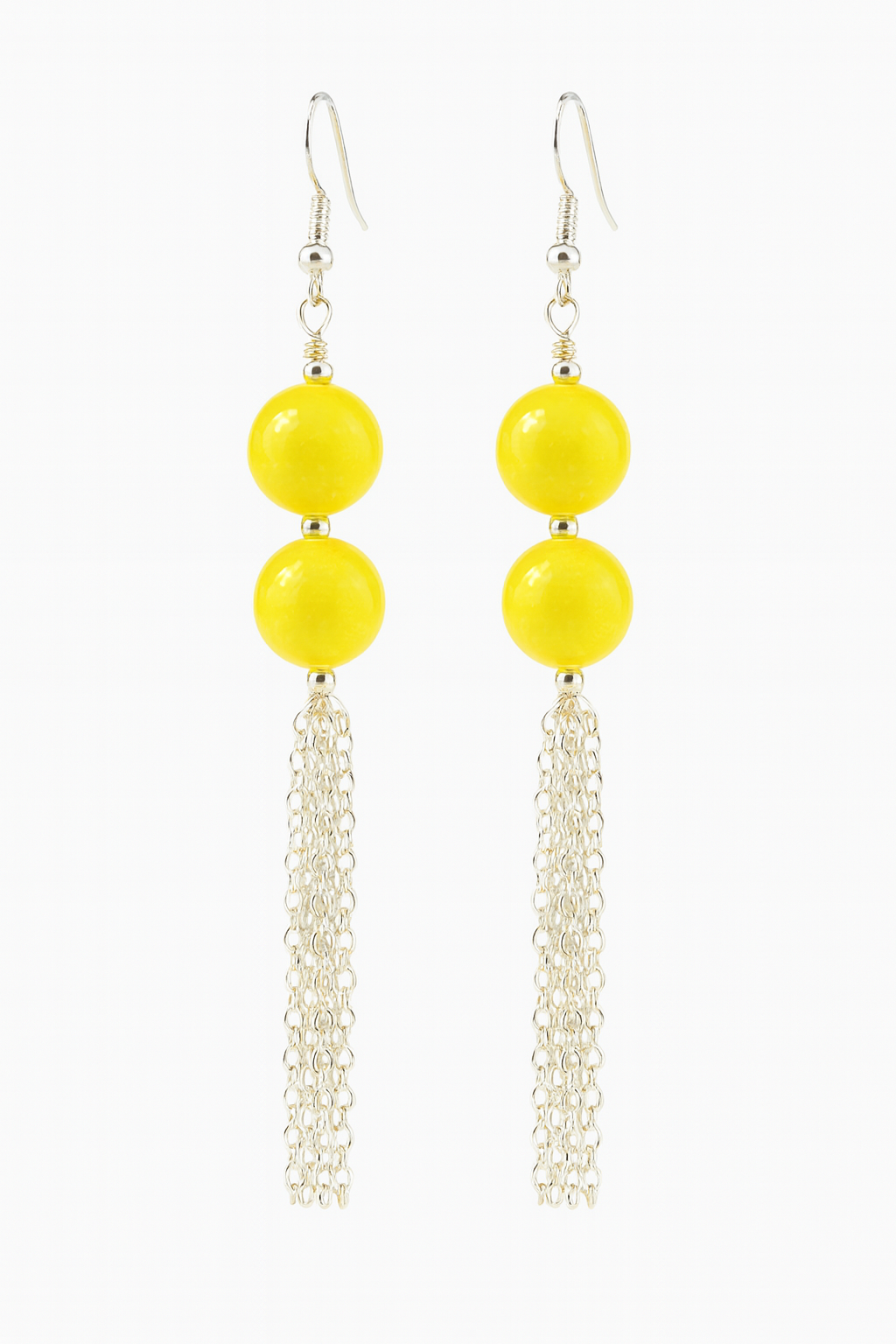 Solar Radiance Tassel Earrings       Code: ER0014