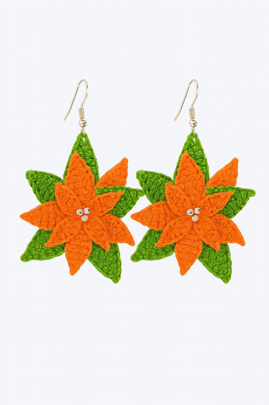 Zestina Maranta Crocheted Earrings                 Code: ERC009