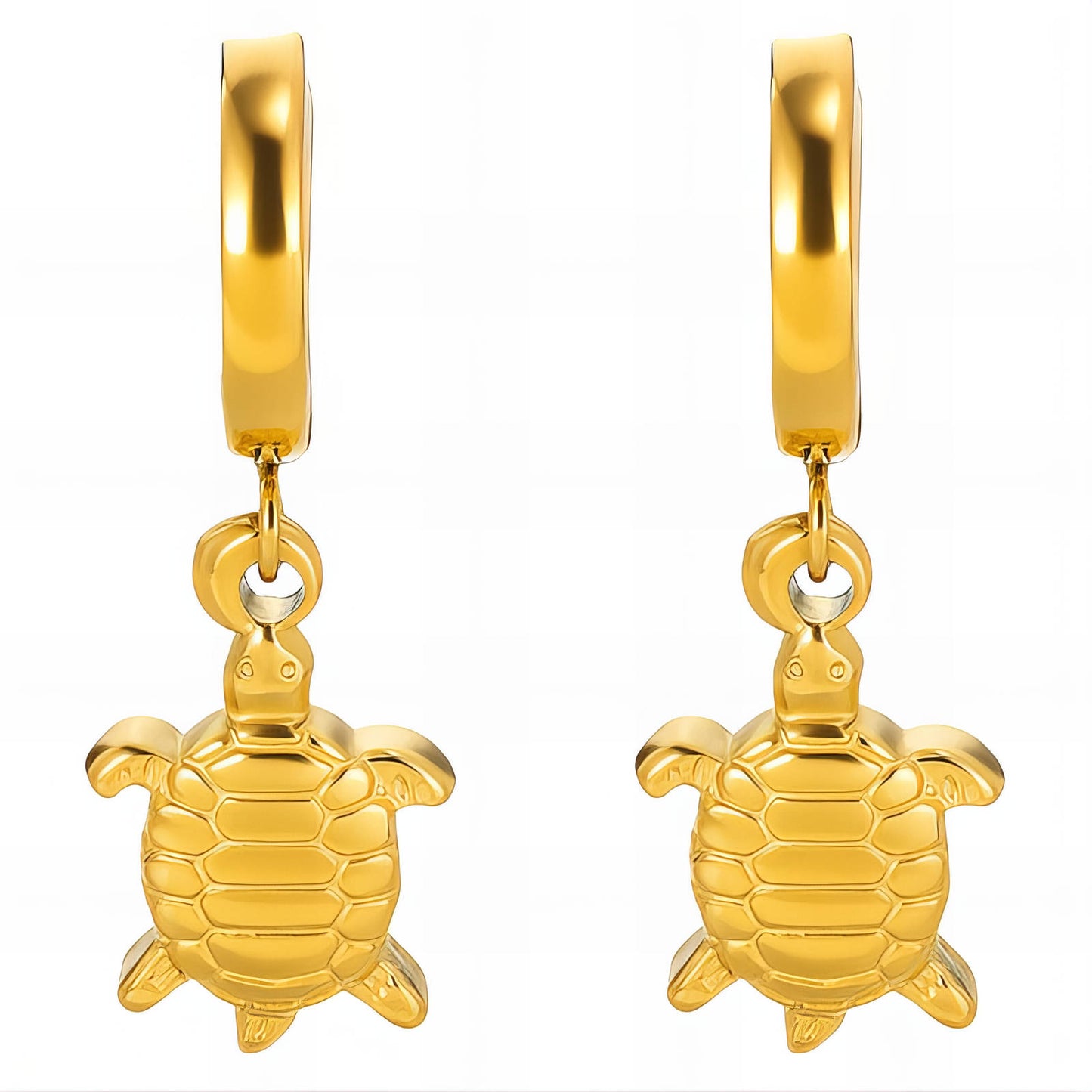 Golden Turtle Earrings    Code: ERGP0016
