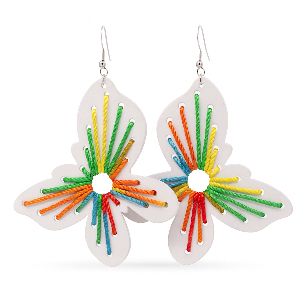 Prism Flutter Earrings     Code: ERW004