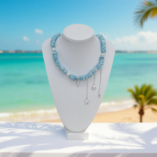 Blue Reef Treasures Necklace     Code: NK003