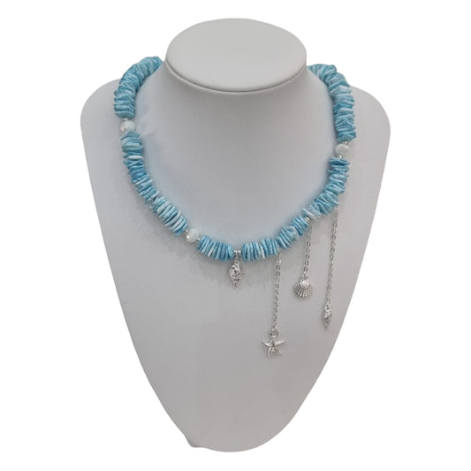 Blue Reef Treasures Necklace     Code: NK003