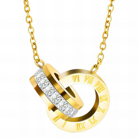 Eterna Roman Crystal Necklace      Code: NKGP001