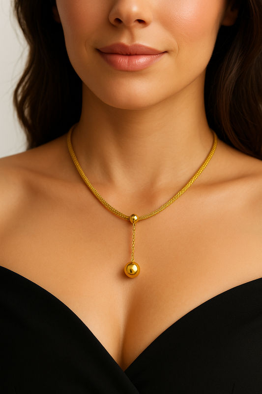 Solstice Drop Necklace        Code: NKGP008