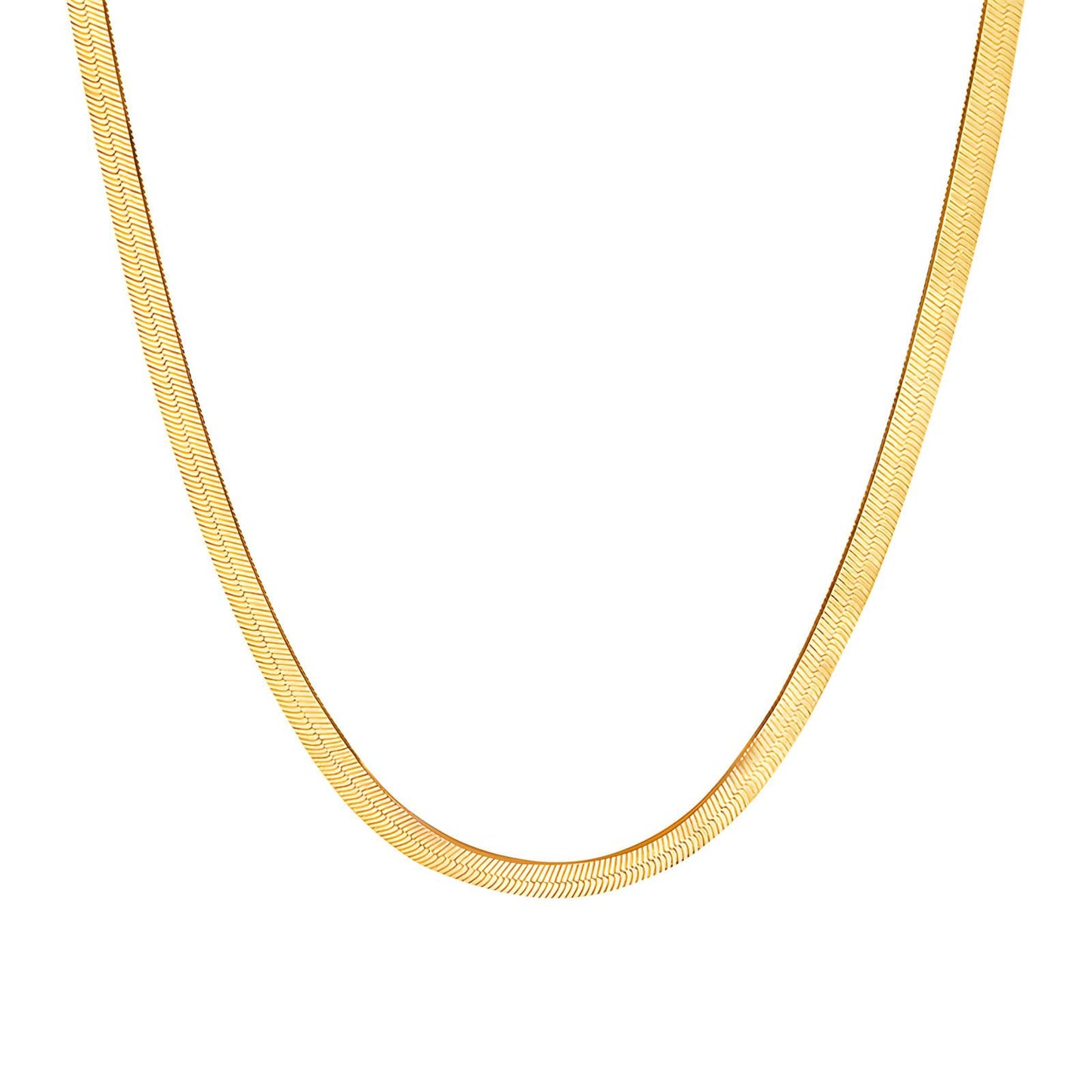 Golden Sleek Necklace       Code: NKGP009