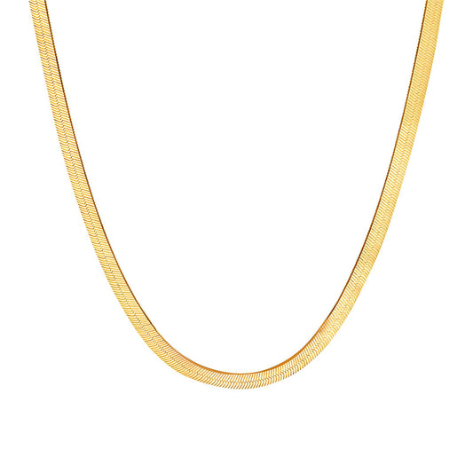 Golden Sleek Necklace       Code: NKGP009