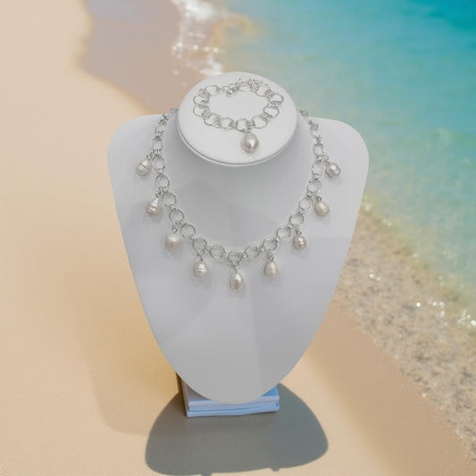 Baroque Dewdrops Necklace     Code: NSCW001 - BSCW001