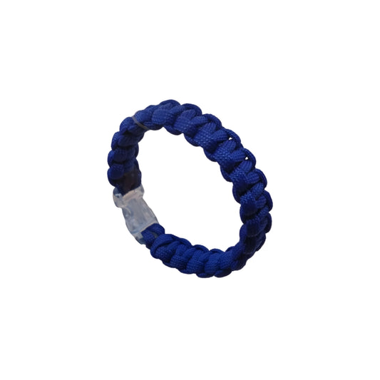 Navy Blue Paracord Survival Bracelet    Code: PRC005