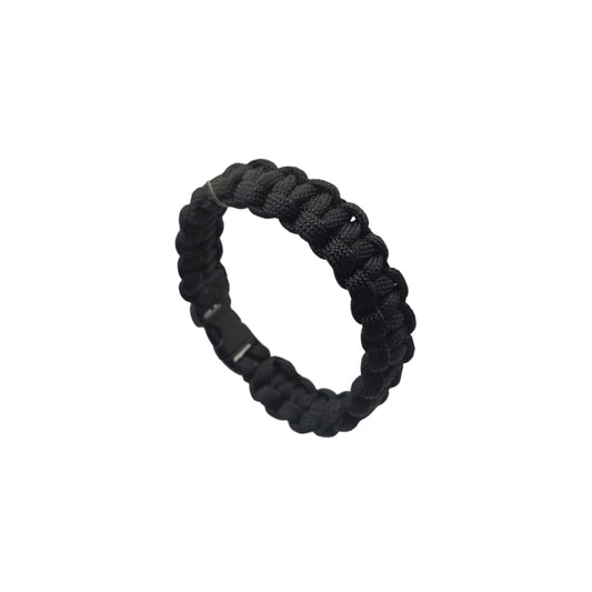 Black Paracord Survival Bracelet    Code: PRC008