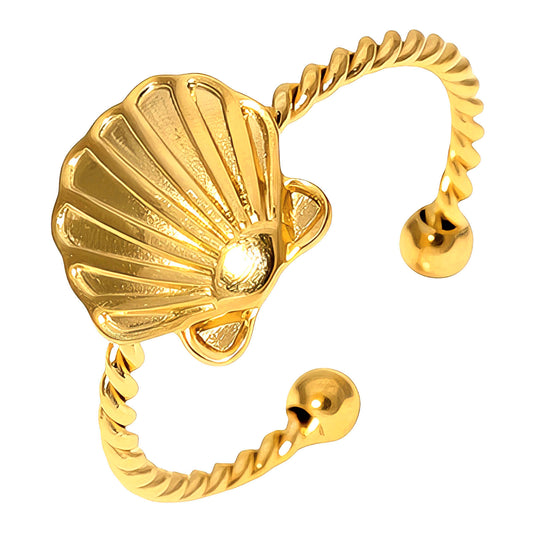 Scallop Twist Ring      Code: RGP0015