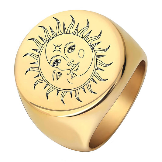 Celestial Sun & Moon Ring      Code: RGP0021